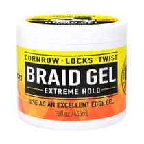 Braid Gel AllDay Locks Extreme Hold 450 ml para tranças, 1 unidade