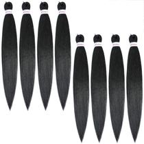 Braiding Hair Alrence, pré-esticado, 32 polegadas, 8 pacotes (1B)