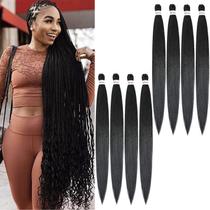 Braiding Hair Alrence, trança longa pré-esticada, 36 polegadas, 8 pacotes