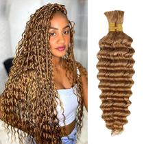 Braiding Hair Clong Honey Deep Wave Bulk 20 polegadas 100g 27