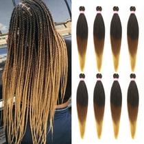 Braiding Hair Dorsanee, pré-esticado, 26 polegadas, 8 pacotes, Ombre Braiding Hair Dorsanee, pré-esticado, 26 polegadas, 8 pacotes, Ombre