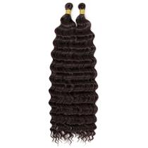 Braiding Hair EERYA Long Curly 40 cm, 2 pacotes Deep Ocean Wave Braiding Hair EERYA Long Curly 40 cm, 2 pacotes Deep Ocean Wave