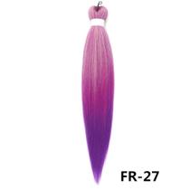Braiding Hair Ombre pré-esticado de 26 polegadas, 8 pacotes sintéticos Braiding Hair Ombre pré-esticado de 26 polegadas, 8 pacotes sintéticos