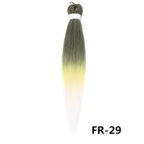 Braiding Hair Ombre pré-esticado de 26 polegadas, 8 pacotes sintéticos Braiding Hair Ombre pré-esticado de 26 polegadas, 8 pacotes sintéticos