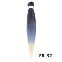 Braiding Hair Ombre pré-esticado de 26 polegadas, 8 pacotes sintéticos Braiding Hair Ombre pré-esticado de 26 polegadas, 8 pacotes sintéticos