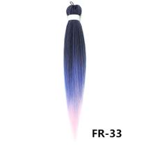 Braiding Hair Ombre pré-esticado de 26 polegadas, 8 pacotes sintéticos Braiding Hair Ombre pré-esticado de 26 polegadas, 8 pacotes sintéticos