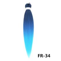 Braiding Hair Ombre pré-esticado de 26 polegadas, 8 pacotes sintéticos