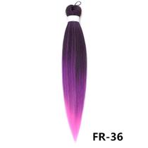 Braiding Hair Ombre pré-esticado de 26 polegadas, 8 pacotes sintéticos