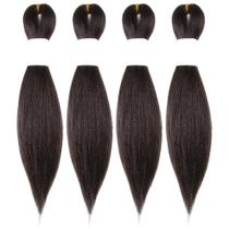 Braiding Hair Osuntress, pré-esticada, 25 cm, 4 pacotes, marrom