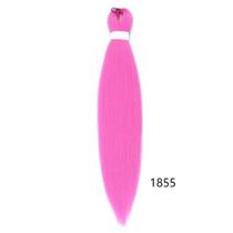 Braiding Hair Prestretched EZ Braids, 8 pacotes, preto sintético