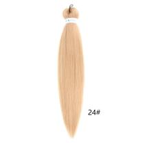 Braiding Hair Prestretched EZ Braids, 8 pacotes, preto sintético