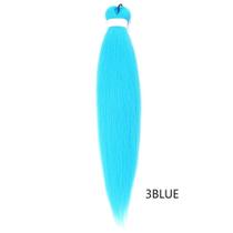 Braiding Hair Prestretched EZ Braids, 8 pacotes, preto sintético