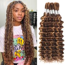 Braiding Hair Renyarch Deep Wave 22 polegadas 6 pacotes 150 g 4/27
