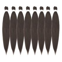 Braiding Hair ShowCoco Long 107 cm, 8 pacotes sintéticos 4