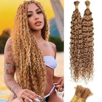 Braiding Hair SOYI HAIR Water Wave Bulk 100g 50cm Cor 27 Braiding Hair SOYI HAIR Water Wave Bulk 100g 50cm Cor 27