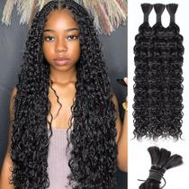 Braiding Hair SOYI HAIR Water Wave Bulk 150g 35cm Natural