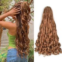 Braiding Hair Vitorish French Curl, 22 polegadas, 8 pacotes para mulheres negras