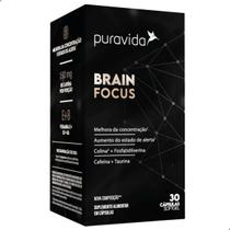 Brain Focus Perfomance Mental 30 Capsulas - Pura Vida Brain Focus Perfomance Mental 30 Capsulas - Pura Vida