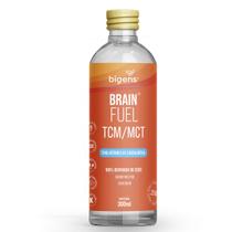 Brain Fuel TCM MCT, 100 do Coco, Puro, Energia, Zero Carbo, Bigens, 300ml Unidade
