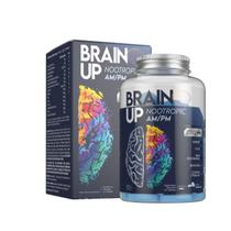 Brain Up Am/Pm Nootrópico Cerebral Sem Cafeína True Source Vitaminas B6, B12 e E substâncias Neuroativadoras Taurina L-Tirosina Coenzima Q10