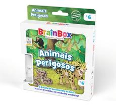 Brainbox pocket animais perigosos jogo educativo original
