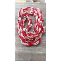 Braja Guia Vermelha E Branca 7 Firmas Umbanda / Candomble