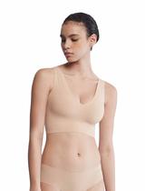 Bralette Calvin Klein Invisibles Comfort com decote em V levemente forrado