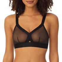 Bralette DKNY Sheers sin Aros Copa Suave para Mujer Negro