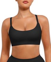 Bralette sem fio FeelinGirl preta para mulheres Comfort XL Bralette sem fio FeelinGirl preta para mulheres Comfort XL