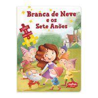 Branca de Neve e os Sete Anões:livro Com Quebra Cabeça Branca de Neve e os Sete Anões:livro Com Quebra Cabeça