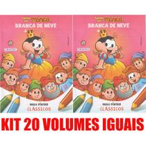 Branca De Neve Livro Para Pintar Kit 20 Vols. Lembrancinha