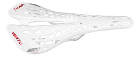 Branco Selim Vertu Spider Vazado Bicicleta Speed MTB Estrada Profissional Performance Ultra Leve