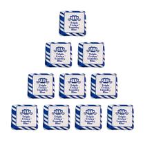 Branqueador de roupa Triple Crown Blue Squares, pacote com 10 Branqueador de roupa Triple Crown Blue Squares, pacote com 10