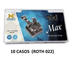 Bráquete de Aço Max (Roth 022) 10 Casos - Morelli Bráquete de Aço Max (Roth 022) 10 Casos - Morelli