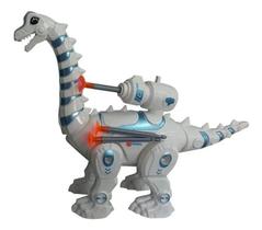 Braquiossauro Dino Robo Lançador De Dardos C/som E Luz -