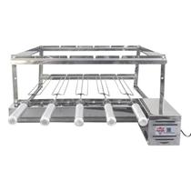 Brasa Grill Gira 5 Espetos 70 Cm Largura Churrasqueira Gourmet
