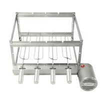 Brasa Grill Premium Gira 4 Espetos Churrasqueira Elétrica Giratória Bi Volts