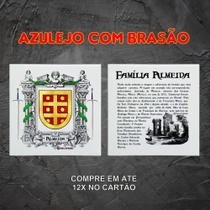 Brasão da família Almeida ( feito no azulejo ) Brasão da família Almeida ( feito no azulejo )