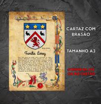 Brasão da familia Leroy ( no cartaz tamanho A3 )