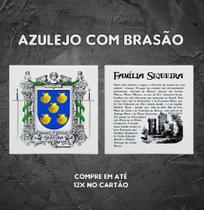 Brasão da família Siqueira ( feito na madeira )