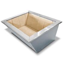 Braseiro Inox Para Churrasqueiras 70 X 50 Cm