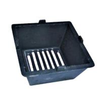 Braseiro Quadrado em Ferro Área Externa de Chão N05 21cm