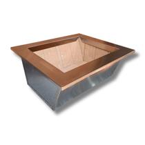 Braseiro Refratário 35cmx30cm Embutir Churrasqueira Gourmet