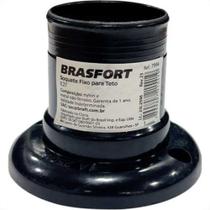 Brasfort Soquete P/Teto E27 Pto - Kit C/20 Un