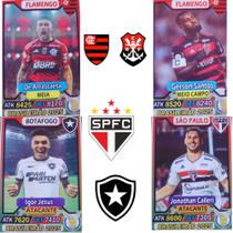 Brasileirão 2025 Kit 200 Cards = 50 Pacotes Para Bater Bafo