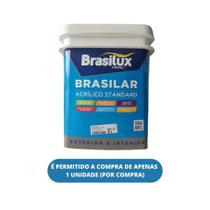 Brasilux brasilar acrilico fosco st branco neve 18l