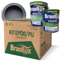 Brasilux kit epoxi poliamida comp a + b - 3,6 litros cor:cinza primer Brasilux kit epoxi poliamida comp a + b - 3,6 litros cor:cinza primer