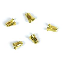 Brass Bells Jandorf 6 Pacote com 5 acabamentos em latão