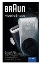 Braun Barbeador elétrico para homens, barbeador elétrico móvel M90, aparador de precisão, lavável