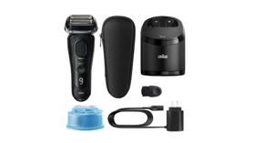 Braun Series 9 Sport Barbeador Elétrico c/Estação de Limpeza, Carga e Estojo